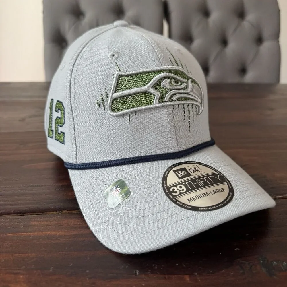 Seattle Seahawks New Era Rivalries Collection Sideline 39THIRTY Hat